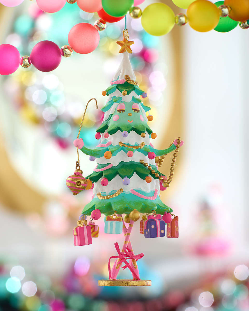 Pinesy on Point Christmas Ornament, 8"